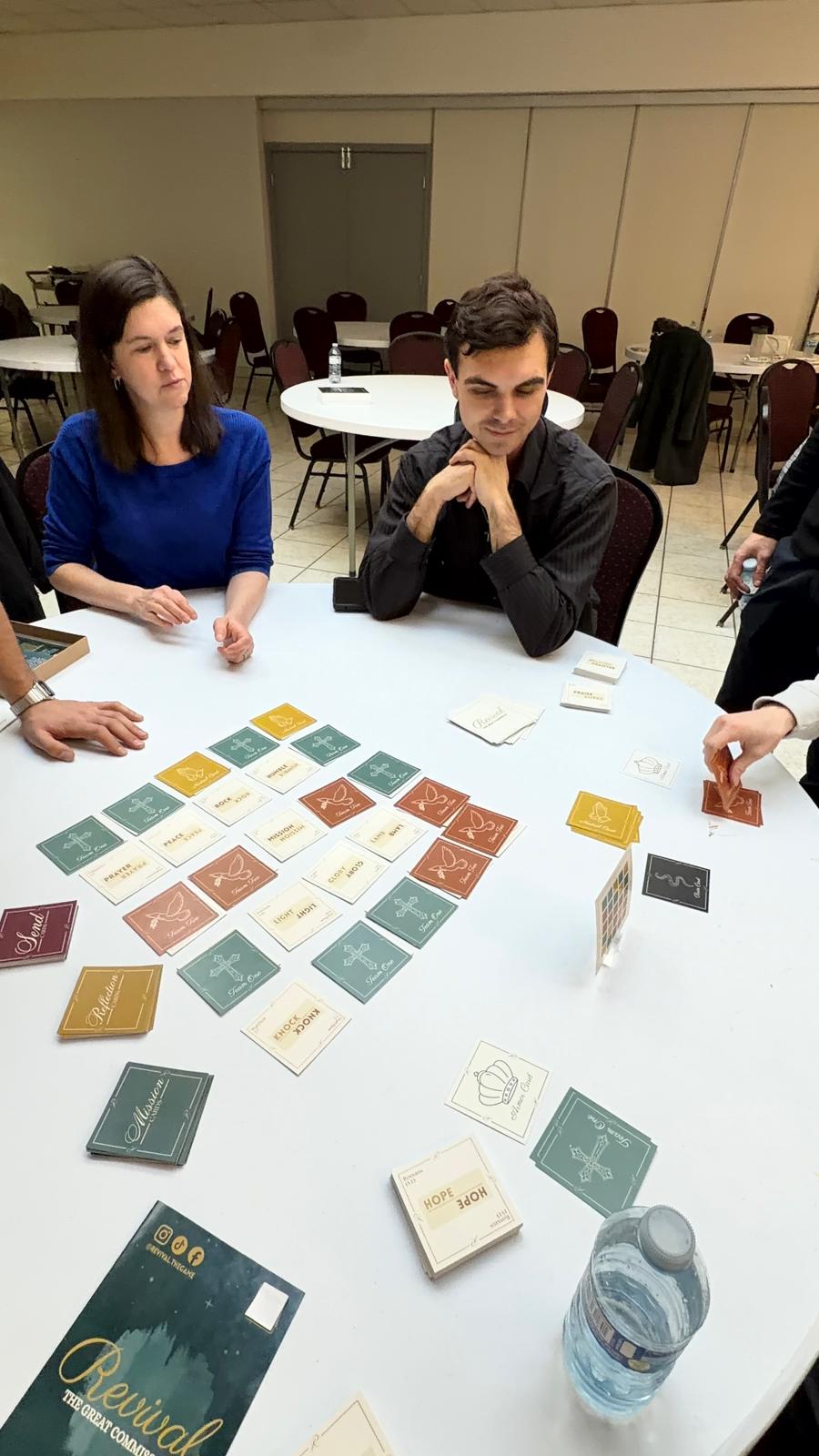 Revival gameplay close-up with Revival book